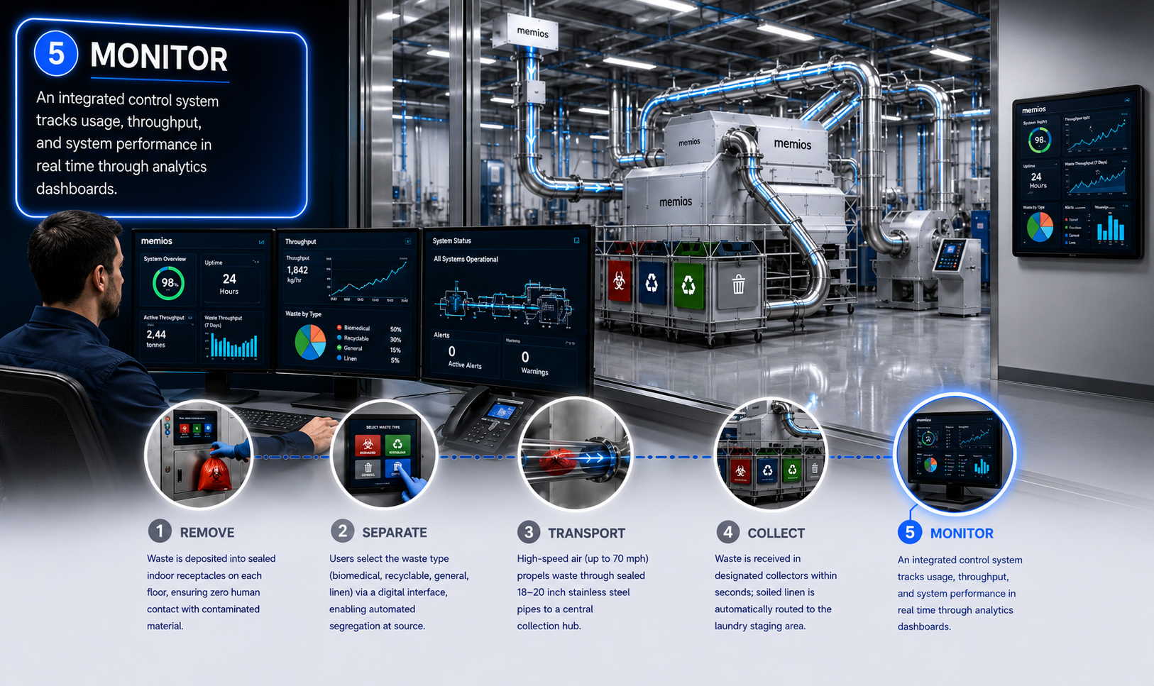 Stage 5: Monitor, analytics dashboards